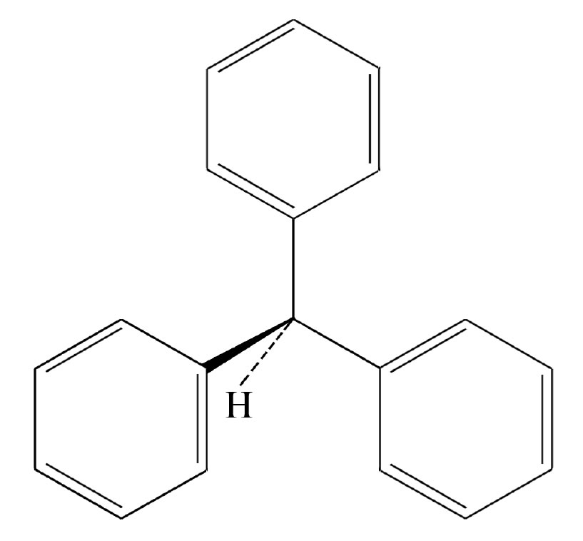 Triphenylmethan oder HC-(C6H5)3