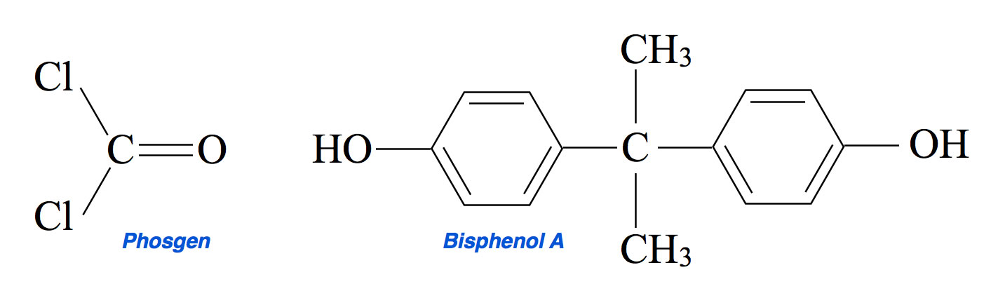 Das Phosphen- und das Bisphenol-A-Molekl