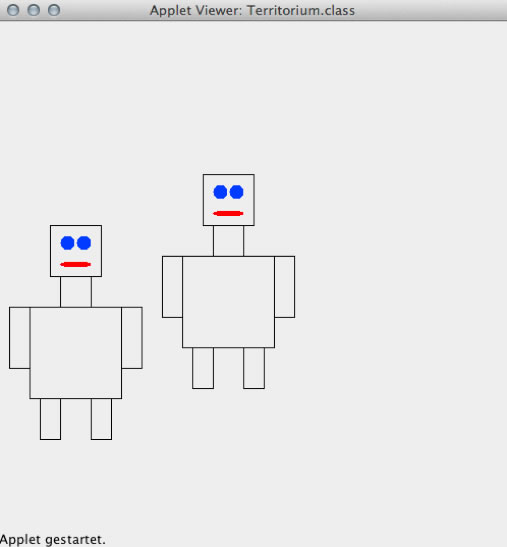 Zwei "sch�ne" Roboter